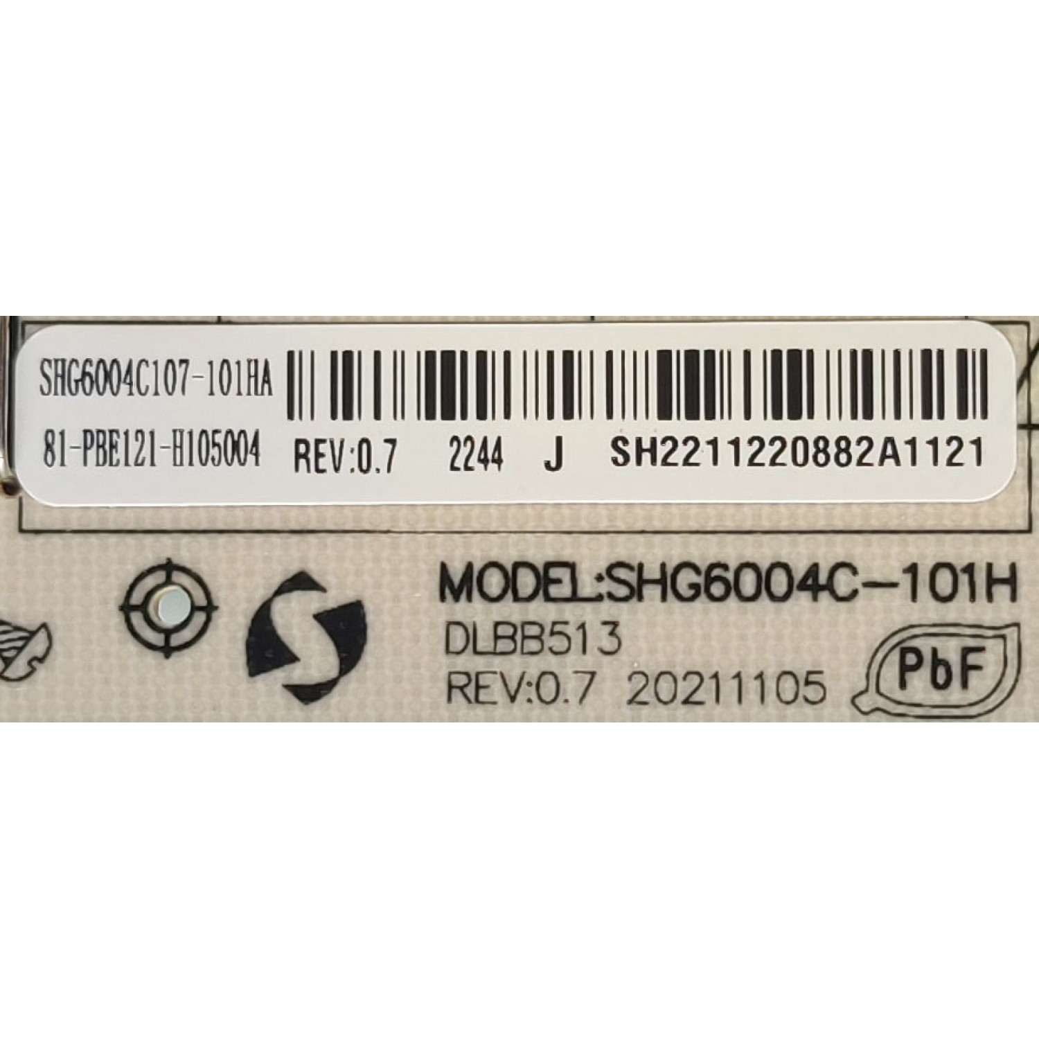 FUENTE DE PODER PARA TV PHILIPS / NUMERO DE PARTE 81-PBE121-H105004 / SHG6004C-101H / SHG6004C107-101HA / 20211105 / PANEL LVU430CSDX A0011 / MODELO 43PFL5756/F7 A	 - Imagen 3